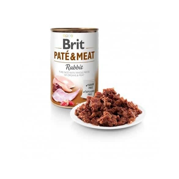Brit Paté & Meat Nyúl 400 g