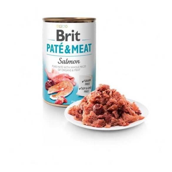 Brit Paté & Meat Lazac 400 g