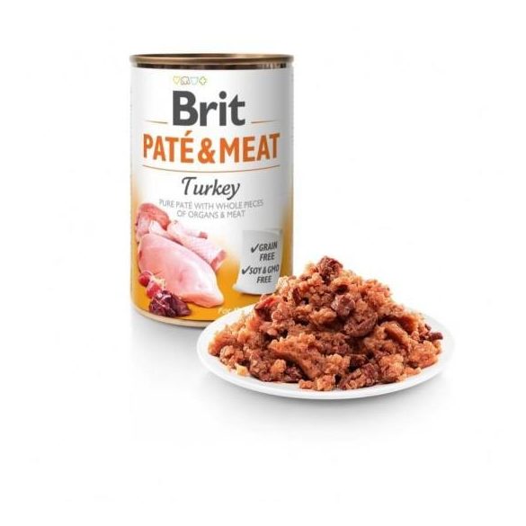 Brit Paté & Meat Pulyka 400 g