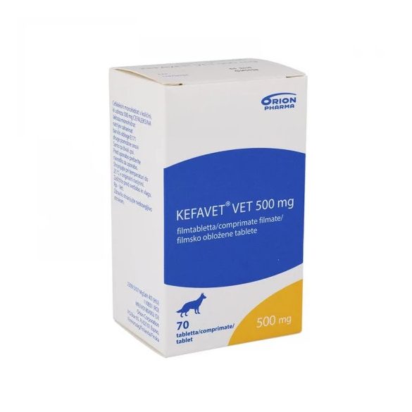 KEFAVET® VET 500 mg filmbevonatú tabletta