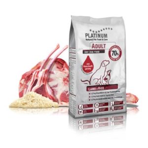 PLATINUM NATURAL Adult Lamb + Rice 10 kg