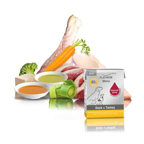 Platinum Menu Duck+Turkey 185 g