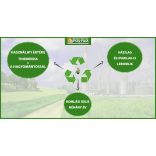 Poly-Pack Kukoricakeményítő alapú lebomló kakizacsi  1 guriga