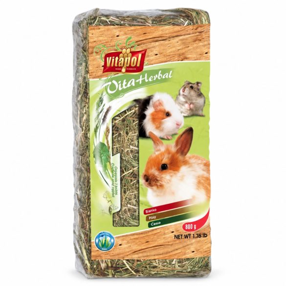 Vitapol L Széna Gyógynövényes 800 g